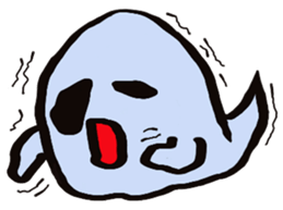 Ghost  yuchan sticker sticker #8526496
