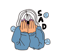emotional girls! sticker #8526978