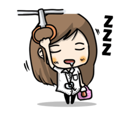 I am a mini cute girl sticker #8527063