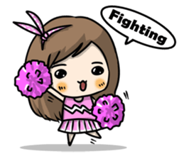 I am a mini cute girl sticker #8527069