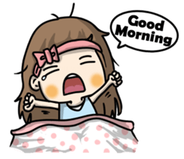 I am a mini cute girl sticker #8527078