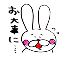 Rabbit name USA 2 sticker #8527288