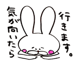 Rabbit name USA 2 sticker #8527289