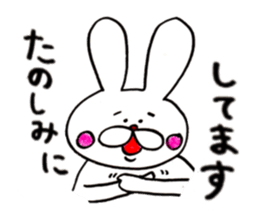 Rabbit name USA 2 sticker #8527292