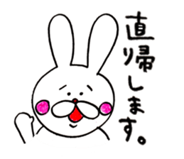 Rabbit name USA 2 sticker #8527298