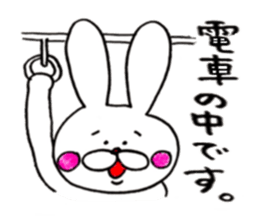 Rabbit name USA 2 sticker #8527299