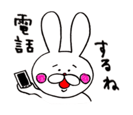 Rabbit name USA 2 sticker #8527308