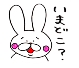 Rabbit name USA 2 sticker #8527312