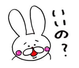 Rabbit name USA 2 sticker #8527315