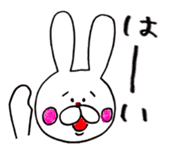 Rabbit name USA 2 sticker #8527317