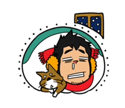 Teacher white polo shirt sticker #8527338