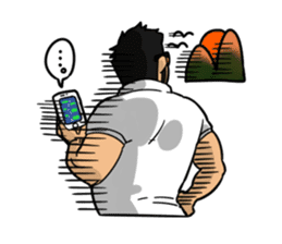 Teacher white polo shirt sticker #8527343