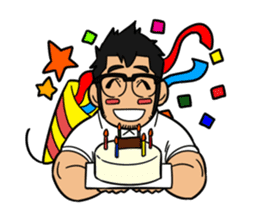 Teacher white polo shirt sticker #8527344