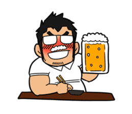 Teacher white polo shirt sticker #8527348