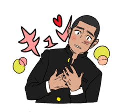 Teacher white polo shirt sticker #8527358