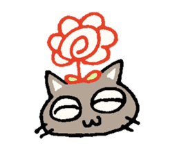 cat kobayashi sticker #8527696