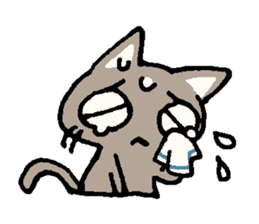 cat kobayashi sticker #8527701