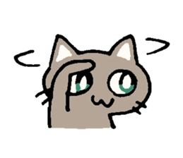 cat kobayashi sticker #8527710