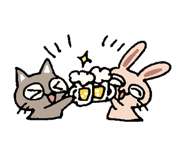 cat kobayashi sticker #8527716