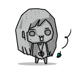 I am a cute girl sticker #8528120