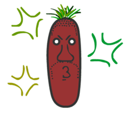 YASAI : Black Radish sticker #8528723