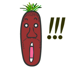 YASAI : Black Radish sticker #8528726