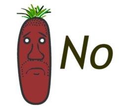 YASAI : Black Radish sticker #8528727