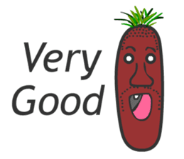 YASAI : Black Radish sticker #8528729