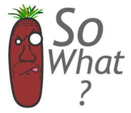 YASAI : Black Radish sticker #8528731