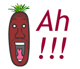 YASAI : Black Radish sticker #8528734