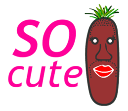 YASAI : Black Radish sticker #8528736