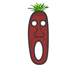 YASAI : Black Radish sticker #8528737