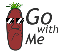 YASAI : Black Radish sticker #8528738