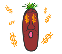 YASAI : Black Radish sticker #8528739