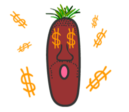 YASAI : Black Radish sticker #8528739