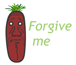 YASAI : Black Radish sticker #8528741