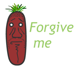 YASAI : Black Radish sticker #8528741