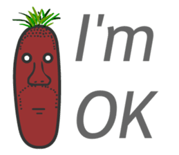 YASAI : Black Radish sticker #8528748