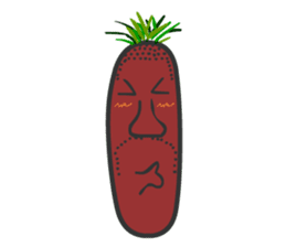 YASAI : Black Radish sticker #8528749