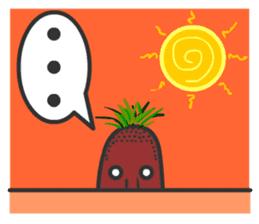 YASAI : Black Radish sticker #8528756