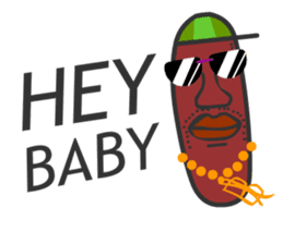 YASAI : Black Radish sticker #8528758