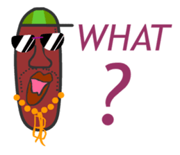 YASAI : Black Radish sticker #8528759