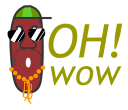 YASAI : Black Radish sticker #8528761