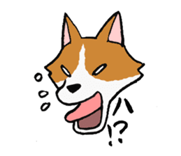 I love corgi!! sticker #8528822