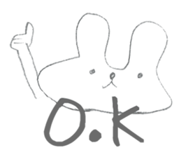 Soredemo usagi (Lackadaisical rabbit) sticker #8530204