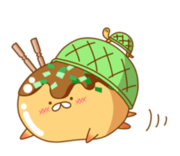 Mr takoyaki -Costume masquerade sticker #8530649
