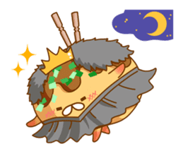Mr takoyaki -Costume masquerade sticker #8530659