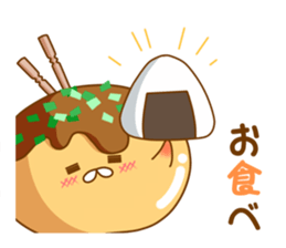 Mr takoyaki -Costume masquerade sticker #8530666