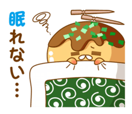 Mr takoyaki -Costume masquerade sticker #8530667