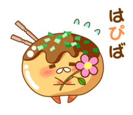 Mr takoyaki -Costume masquerade sticker #8530678